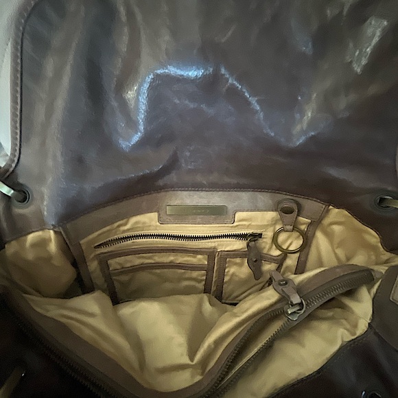 Theory Leather Utility Satchel - Picture 5 of 9